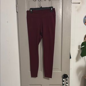 Nike Maroon Leggings